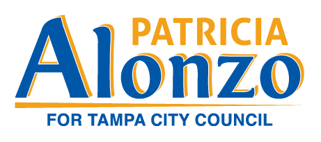 Patricia Alonzo for Tampa city council 7 main logo